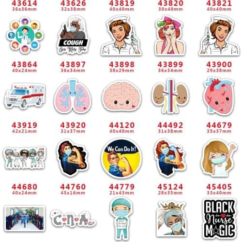 10 Pcs Cartoon Planar Resin Cabochons PR43614