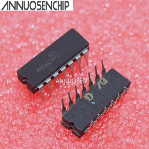 5pcs MM54C107J 54C107J MM54C107 CDIP-14 NEW AND ORIGINAL