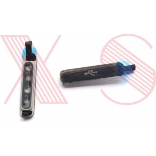 50pcs dust plug For Samsung Galaxy S5 G900F USB Cover Flap USB Data Charging Port Dust Plug Block Water Proof Cover