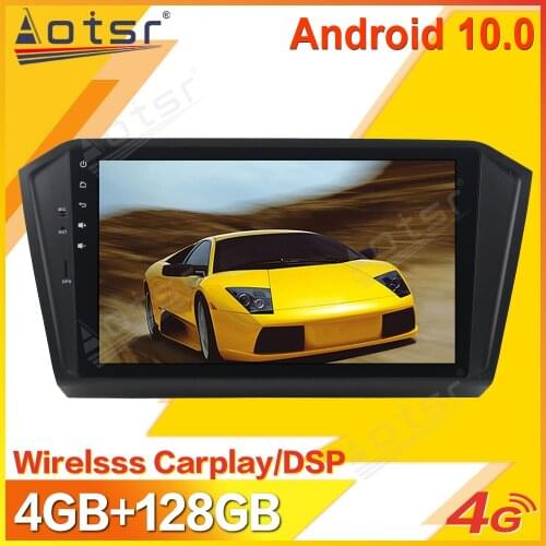 Android Car Multimedia Stereo Player For Volkswagen VW PASSAT 2015 2016 2017 Tape Radio Recorder GPS Navigation Head Unit 2 Din