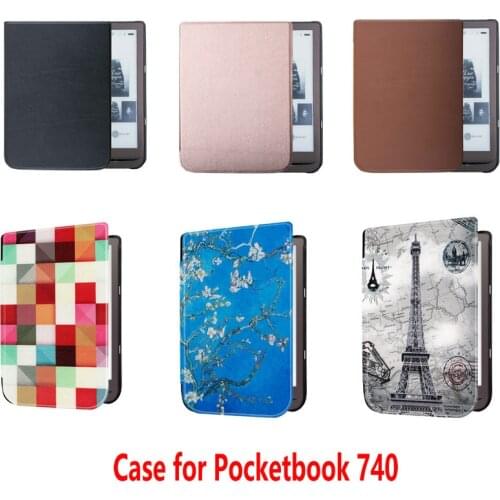 Case cover for PocketBook 740 pro 3 cover for pocketbook 740 inkpad 3 funda for pocketbook inkpad 3 PB740 sleep capa