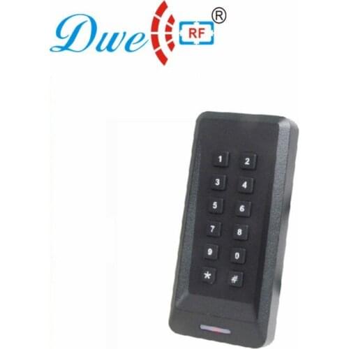 DWE CC RF Access Control System Proximity RFID Smart Card Reader 13.56mhz Waterproof Wiegand 34 D802A-M