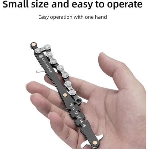Bike Chain Tools Kit Rotor Lockring Removal Wrench Chain Crank Wheel Extractor Bike Chain Remover MTB Chain Repair Accessories