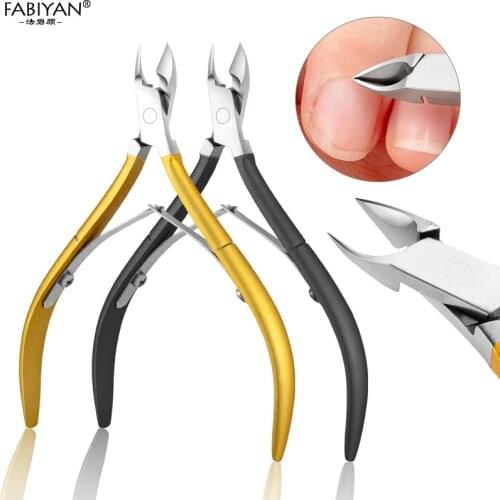 Nail Art Cuticle Scissor Nippers Clipper Dead Skin Remover Cut Plier Manicure D-501 Stainless Steel Trimming Pedicure Care Tool