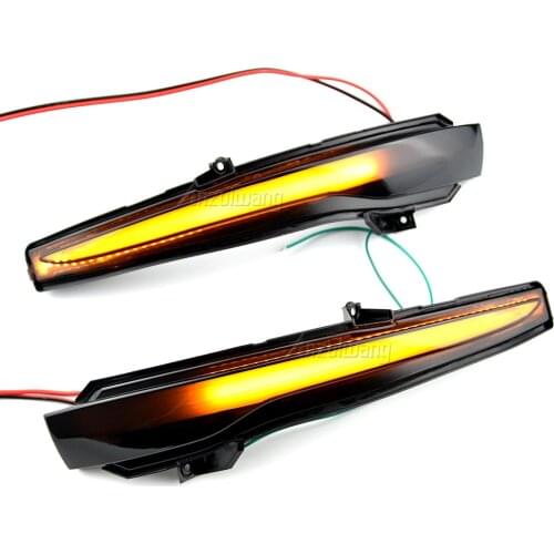 For Mercedes Benz C E S GLC W205 X253 W213 W222 V Class W447 Dynamic Turn Signal Blinker Sequential Side Mirror Indicator Light