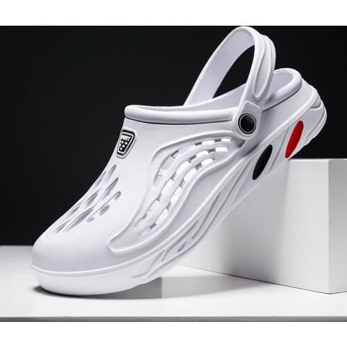 Men Shoes Unisex Summer Hollow Slippers Fashion Outdoor Sneakers Breathable Casual Couple Beach Sandal Flip Flops Zapatos Hombre