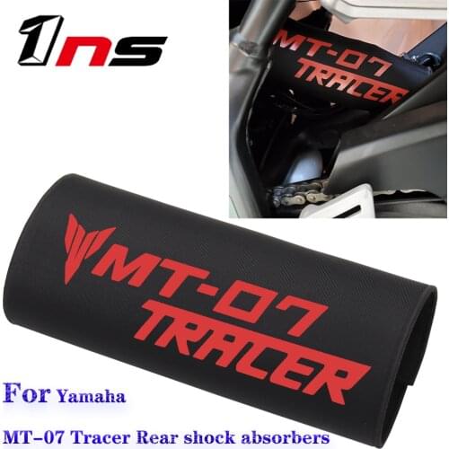 For YAMAHA MT 07 Tracer MT07 MT-07 Motorcycle Rear Shock Absorber Stretch Fabric Dust Sleeve Suspension Decoration Protection
