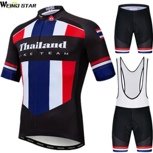 Weimostar 2019 Pro Bicycle Cycling Clothing Men National Team Uniform Cycling Jersey Set MTB Bike Clothing Summer Cycling Wear