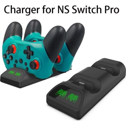 Hot!Charger For NS Switch Pro Bluetooth-compatible Motion-sensing Controller With 6-axis Switch Game Charger Double Charge