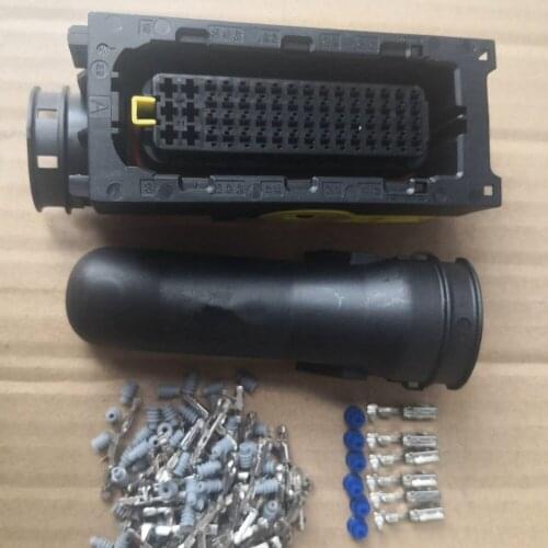 1pcs/lot 62 Pin/Way TYCO ECU Electric Female Auto DCU Connector Plug With Terminal 1-1418883-1 TE Connectivity AMP Connectors