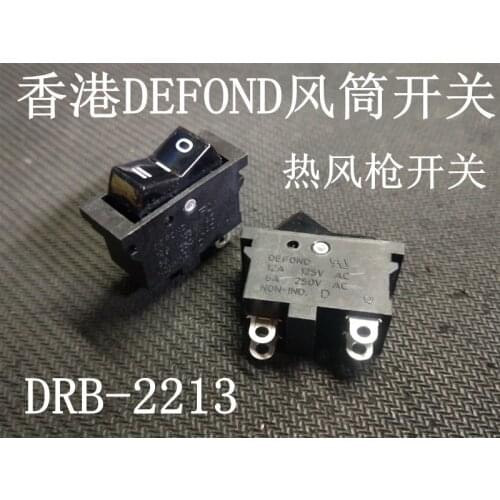 1pcs New original Hot air gun switch Hong Kong DEFOND switch 4 feet DRB-2213