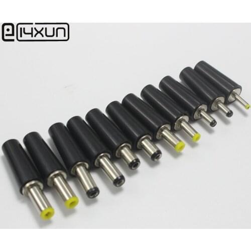 1pcs DC Power Plug ABS 5.5*2.5 5.5*2.1 4.8*1.7 4.0*1.7 3.5*1.35 3.5*1.1 2.5*0.7 5.0*3.0 6.5*4.4mm Male Female Connector