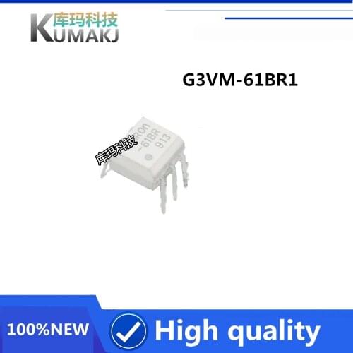 10PCS/LOT 100%Original New G3VM-61BR1 G3VM 61BR1 Solid state relay optical coupling light coupling relay