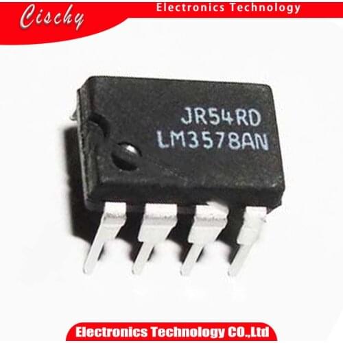 10PCS/lot LM3578AN LM3578 dip8 100% good DIP into 8 feet