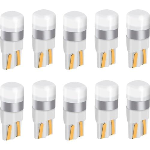 10pcs t10 led w5w 3030 smd t10 w5w led 12v Dome Light Strobe Light