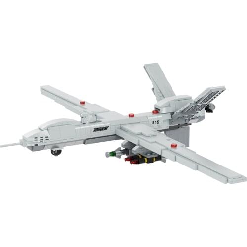 2021 World War 2 WW2 Army Military Soldier City Police SWAT Drone Model Building Blocks Bricks Kids Toys