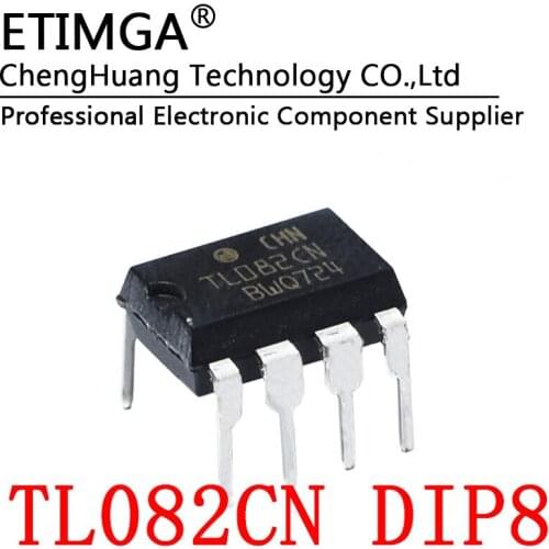 5PCS/LOT TL082CN DIP-8 TL072CN Dual Operational Amplifier