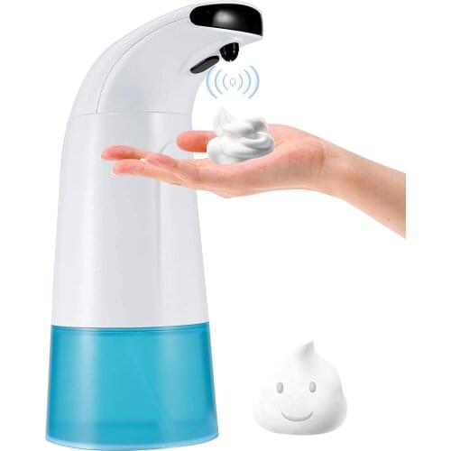 Automatic Soap Dispenser Foam Soap Dispenser Touchless Soap Dispenser with with 3 Levels Dispensing Volume Suitable for Bathroom