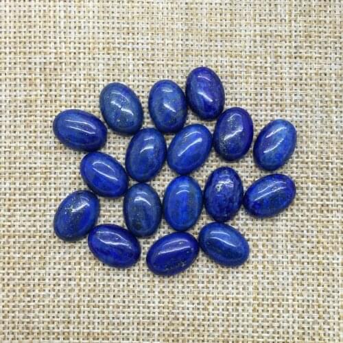 BEADZTALK Fashion Stone Natural stone Cabochons Oval 10x14 mm Carnelian Lapis Onyx wite pink red stone Cabochon for DIY rings