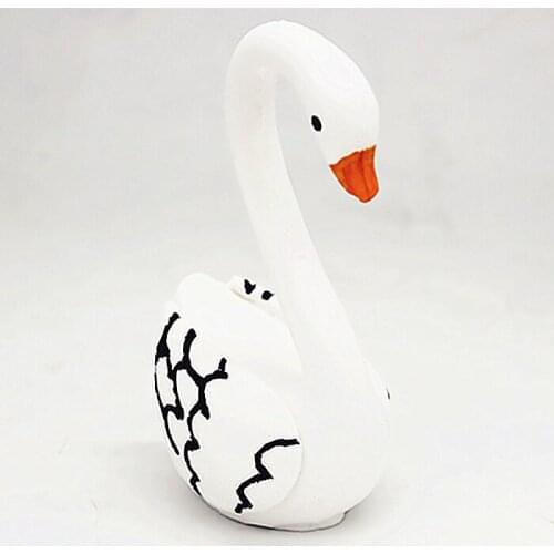 C1209 swan 3D split mould stereo aromatherapy plaster decoration silicone chocolate mold