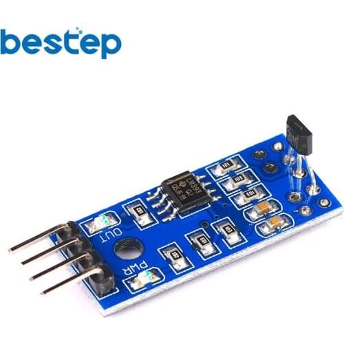 1PCS LM393 Motor Speed Measurement Hall Switch Sensor Module Smart Car Accessories