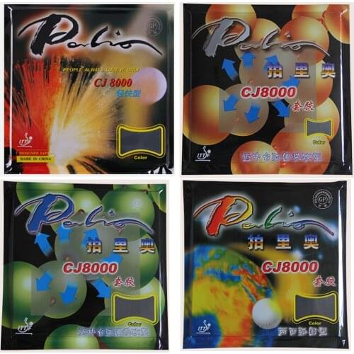 ITTF Origional Palio CJ8000 GP Sponge High Quality Table Tennis rubber Table Tennis cover / Pingpong rubber