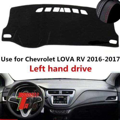 TAIJS Factory Classic Leather Car Dashboard Cover For Chevrolet LOVA RV 2016-2017 Left hand drive