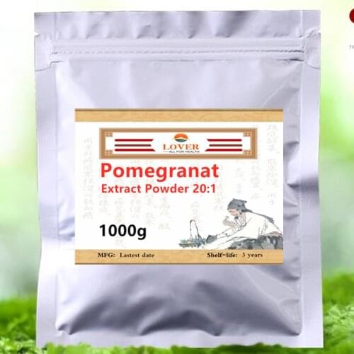 Organic Pomegranate Extract Powder 20:1, Ellagic Acid,Pomegranate Peel / Bark