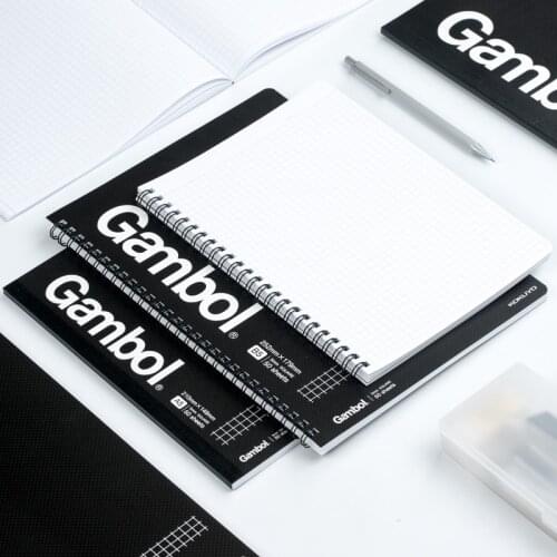 KOKUYO Gambol Spiral Notebook A5 College Students Grid Notebook A4 Office Coil Diary Book B5 Large Simple Thickened Notebook