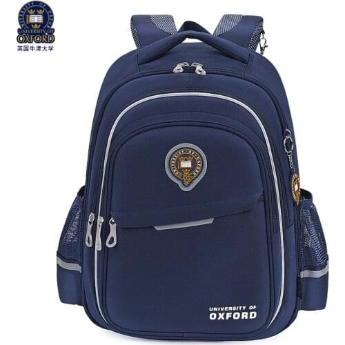 University of Oxford Student School Bag Study Books Backpack Portfolio Rucksack For Boy Class 3-6