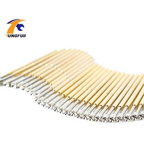 Tungfull 100pcs P100-A3 Dia 1.36mm 180g Spring Test Probe Pogo Pin Copper Tool Accessories Free Shipping Wholesale
