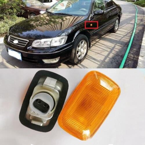 Lofty Richy Side Fender Turn Signal Light Indicato For Toyota Camry 1997-2000 leaf lamp wing lamp Lights Turn Light Fender Lamps