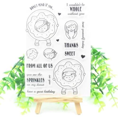 YPP CRAFT New Transparent Clear Silicone Stamps for DIY Scrapbooking/Card Making/Kids Christmas Fun Decoration Supplies 347