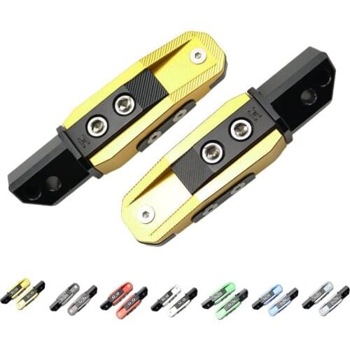 Rear Passenger Foot Pegs Pedal Pads For Honda CBR600RR F5 CBR600 F4/F4I