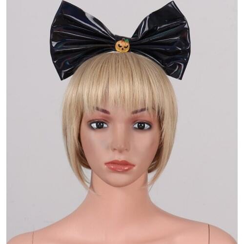 Big Bowknot Women Headwear gril Cute Cosplay Headband Costume Accessories Pumpkin Ghost Headband for Party Halloween Accessories