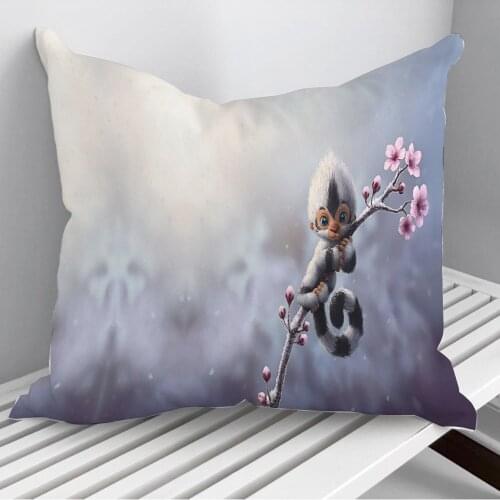 Animal fantasy Throw Pillows Cushion Cover On Sofa Home Decor 45*45cm 40*40cm Gift Pillowcase Cojines Dropshipping