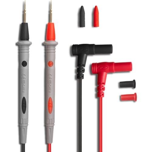 1pc 1000V 20A Universal Multimeter Test Pen Cable Needle Tip Multi Meter Test Lead Probe Multifunction With Alligator Clips
