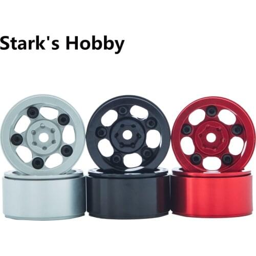 2pcs/4pcs RC Car Aluminum Alloy Wheel Hub for 1/24 RC Crawler Car Axial SCX24 90081Upgrade Modification Parts Lowering Gravity