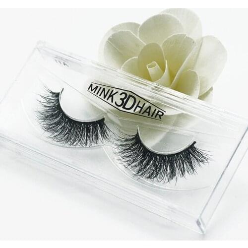5 pairs of 100% mink true 3D level thick eyelash fake makeup natural stretch long long soft eyelashes D11
