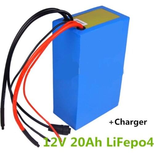 12V 20Ah LiFepo4 battery pack for E-bike e-scooter power tool motorcycle electric sprayer miner light lawn light