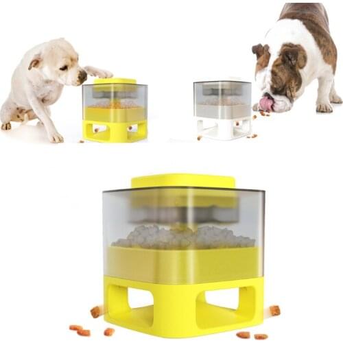 Automatic Pet Feeder Slow Leakage Tableware Bowl Toy Dog Fun Slow Feeding Food Interactive Puzzle Non Slip Anti Gulping For Dogs