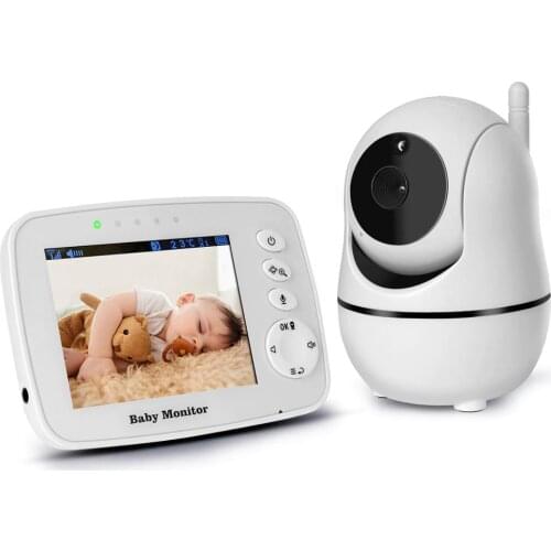3.2 " High Resolution Baby Monitor Infrared Night Vision Wireless Video Baby Sleeping Monitor with Remote Pan-Tilt-Zoom Camera
