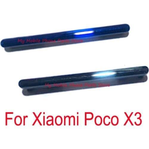 Power Volume Side Button For Xiaomi Pocophone Poco X3 Power Volume Button Side Key Button ON OFF Switch For Xiaomi Mi Poco X3