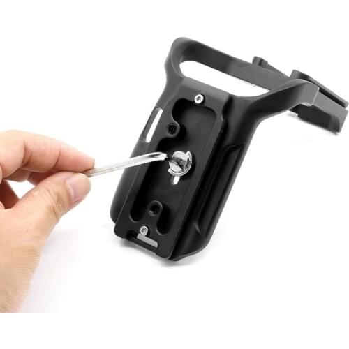 CNC Professional Tripod Quick Release Plate Mounting Adapter Bracket for Nikon D500 DSLR Interface Width 38mm Camera Photography