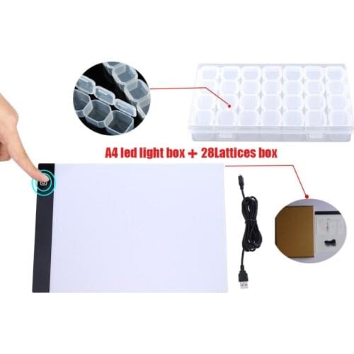 Dimmable A4 led light pad,tablet,diamond-painting tools,diamond embroidery,diamont accessories for diamond painting full drill