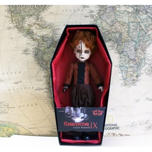 Vogue Living Dead Dolls LDD Lizzie Borden Resurrection IX Collection Figure Model Opened Never Used
