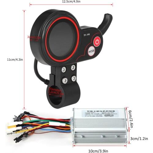 48V Aluminum Alloy Electric Scooter Motor Controller Intelligent Brushless Motor Controller Replacement For 10 Inch Kugoo M4