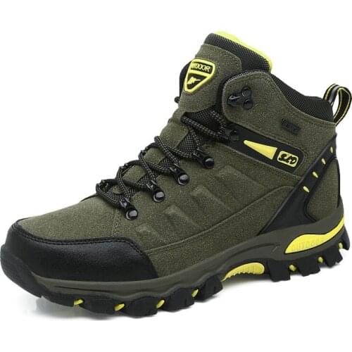 Brand Men women Autumn martin Boots Waterproof Leather Sneakers Super Mens Boots Outdoor Male Hiking Boots Work Shoe