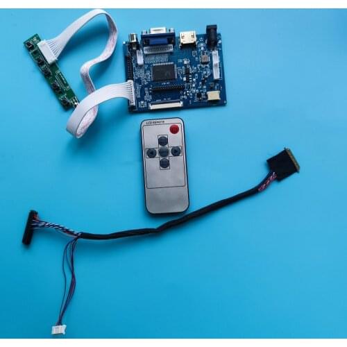 Remote kit 2AV Work LP156WH4 1366×768 15.6" display Controller Board LCD Screen panel LED HDMI VGA
