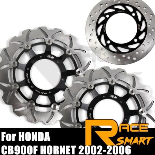 CB900F HORNET 2002-2006 Motorcycle CNC Floating Front Rear Brake Disc Disk Rotor For HONDA CB900 F CB 900F Hornet 2003 2004 2005